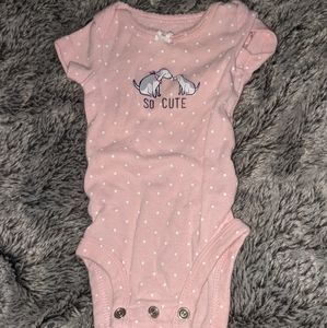 baby girl onsie